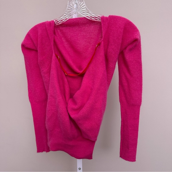 JACQUEMUS Ascua off-shoulder knitted top SIZE S - Picture 5 of 5